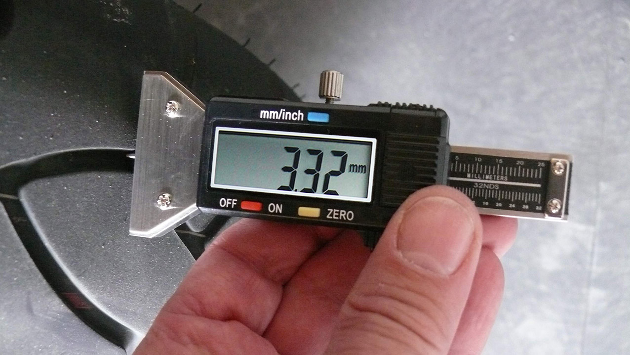 Reifenprofilmesser Tiefenmesser Profiltiefenmesser 1-26mm