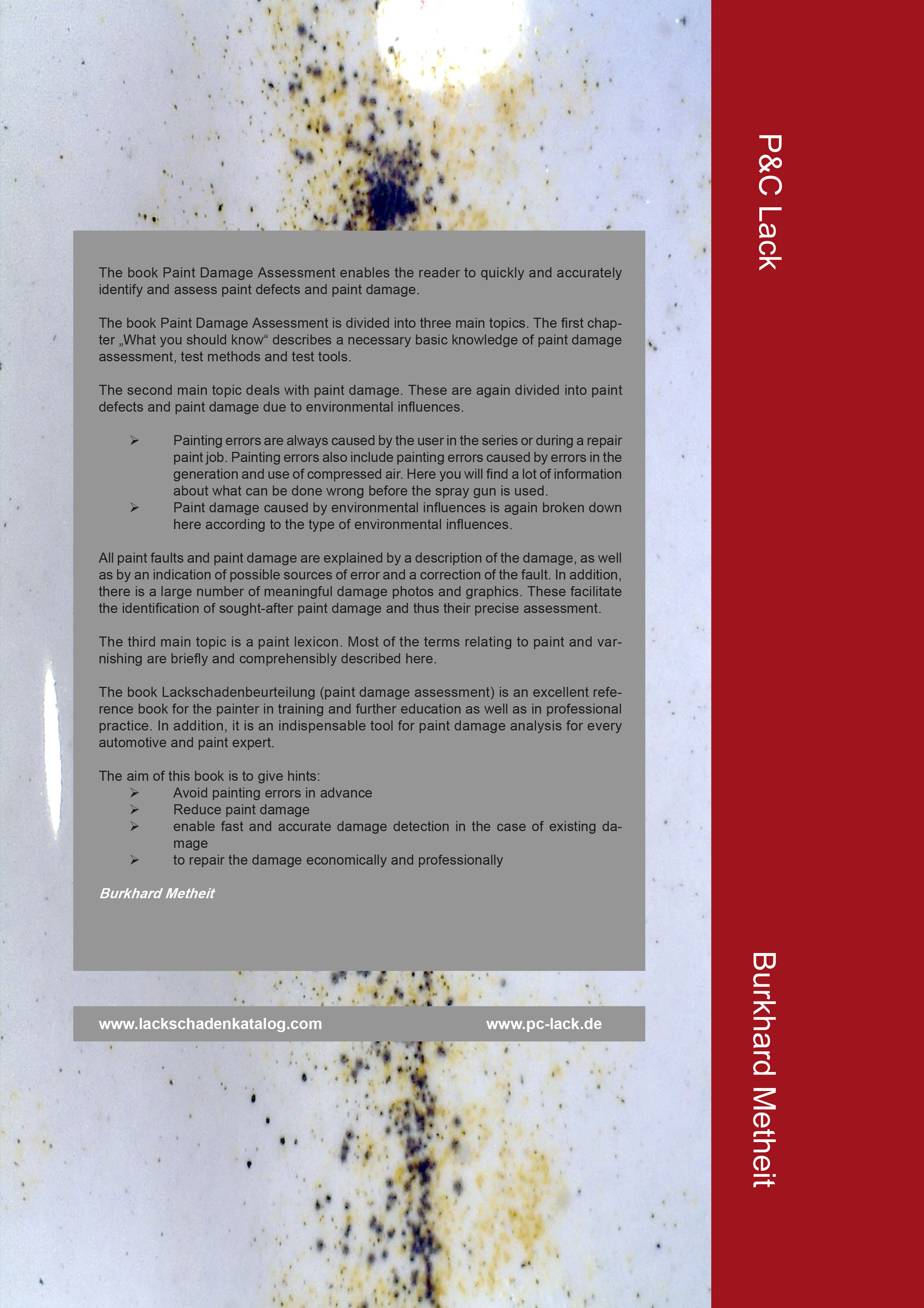 Technical book "Paintwork damage assessment"