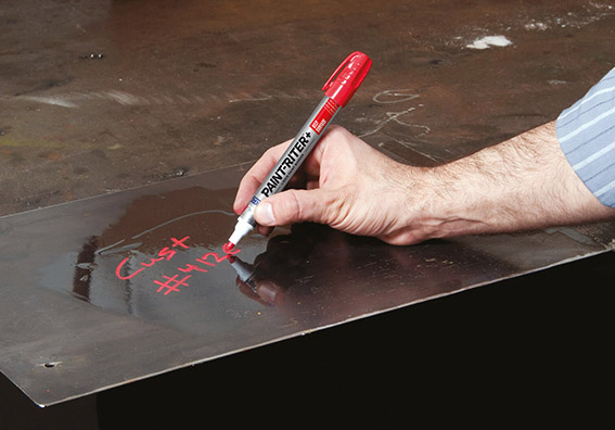 Permanent Lackmarker, dunkelgrün