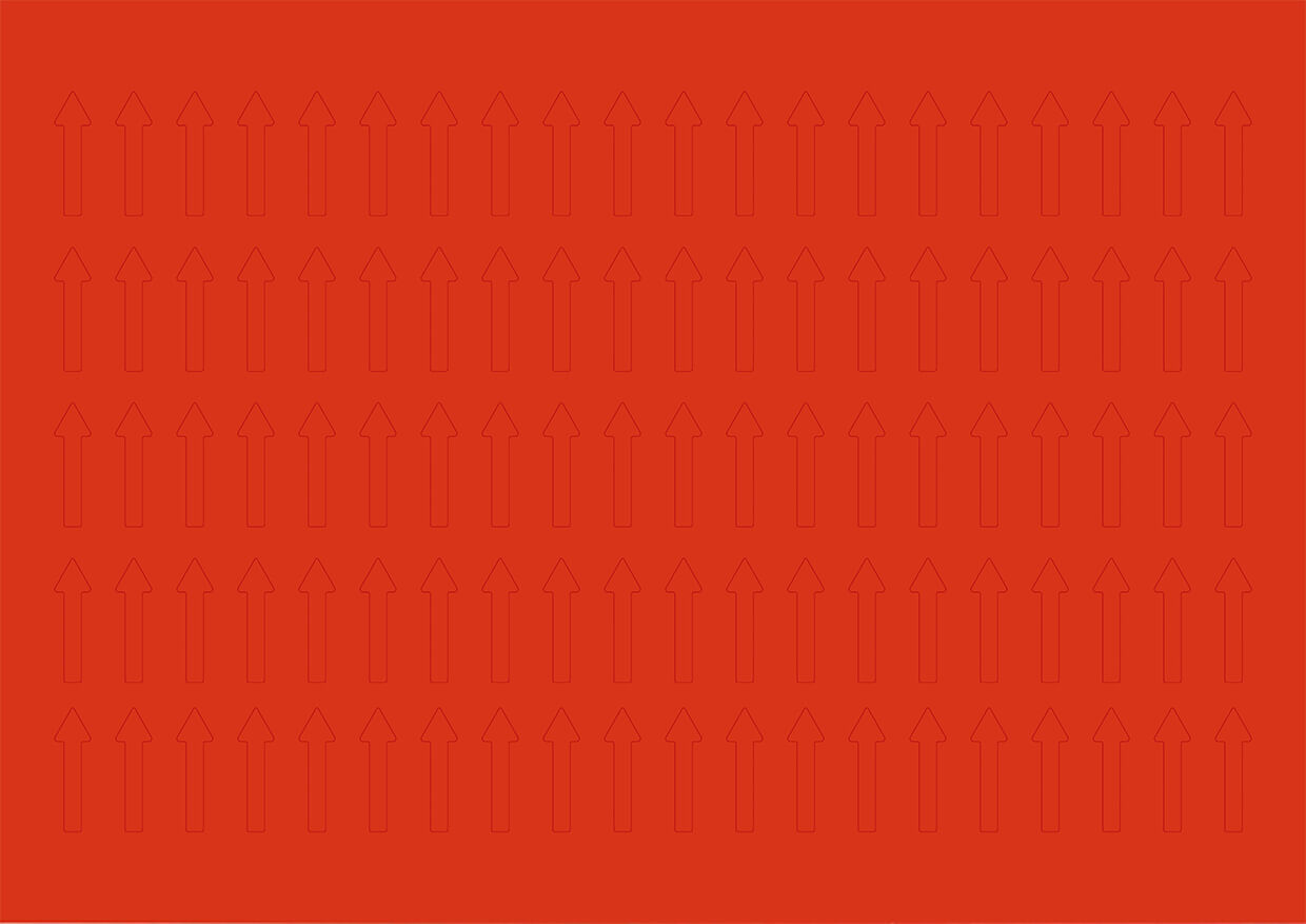 Magnetpfeile rot, 2,0 x 0,3cm (LxB)