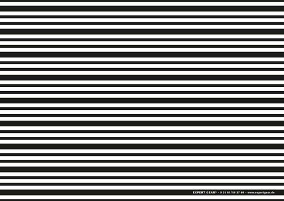 Dellenkarte  303 × 217 × 0,5mm (B×HxT), schwarz/weiß