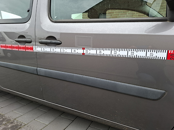 Magnet-Maßband, 5 m × 5cm (LxB), flexibel