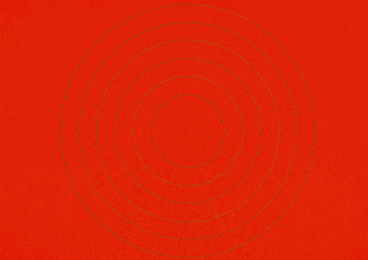 Magnetringe, 4 - 12cm (D), rot