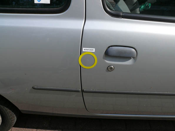 Magnetringe gelb, "Sortiment KD", inkl. Magnetlabels weiß