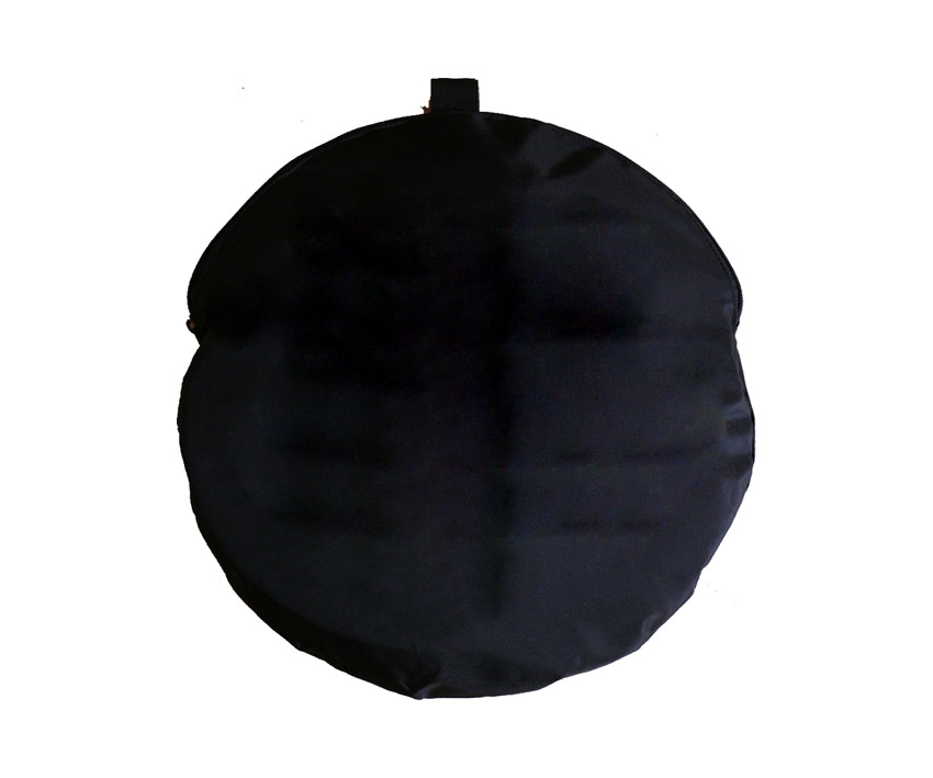Dellenreflektor-rund-faltbar, mit Logofeld