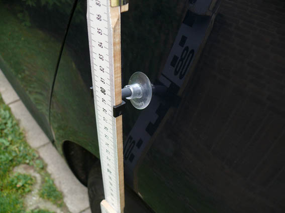 Standhilfe-Set für Geometerstäbe