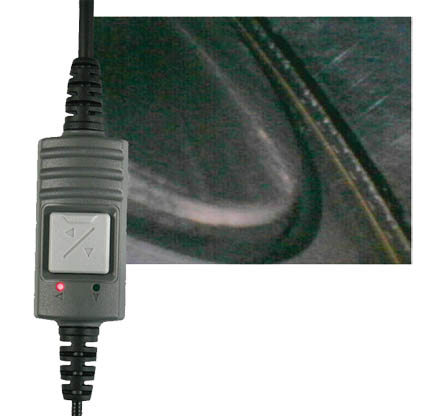 3,5“ Monitor-Endoskop, ∅ 4,9 mm, 2-Kamera-Technik