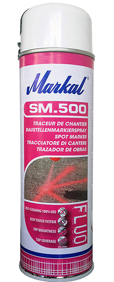 Markierungsspray weiß, 500ml, Markal - SM.500