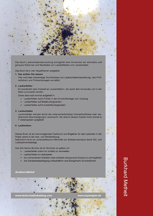 Fachbuch Lackschadenbeurteilung
