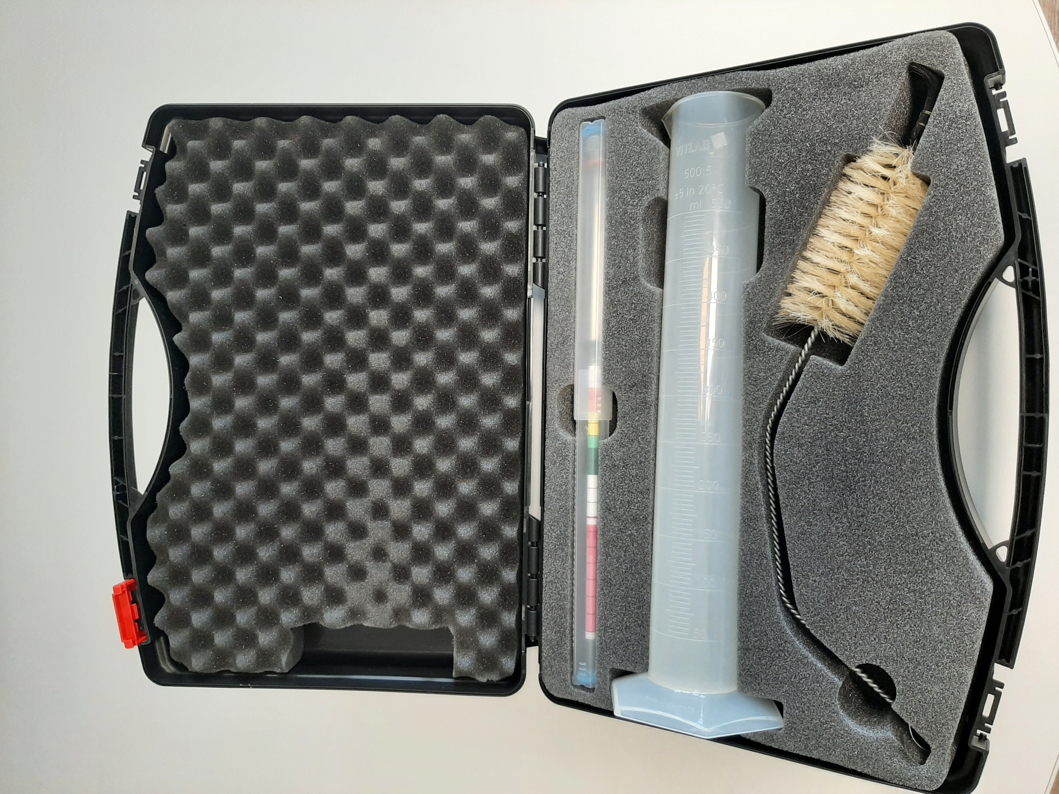 Prüfgerät Kraftstoff-Identifikation