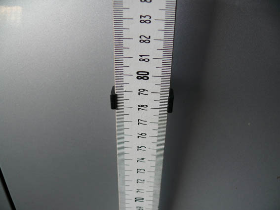 Halteklammer mit Magnetfuß für Geometerstäbe