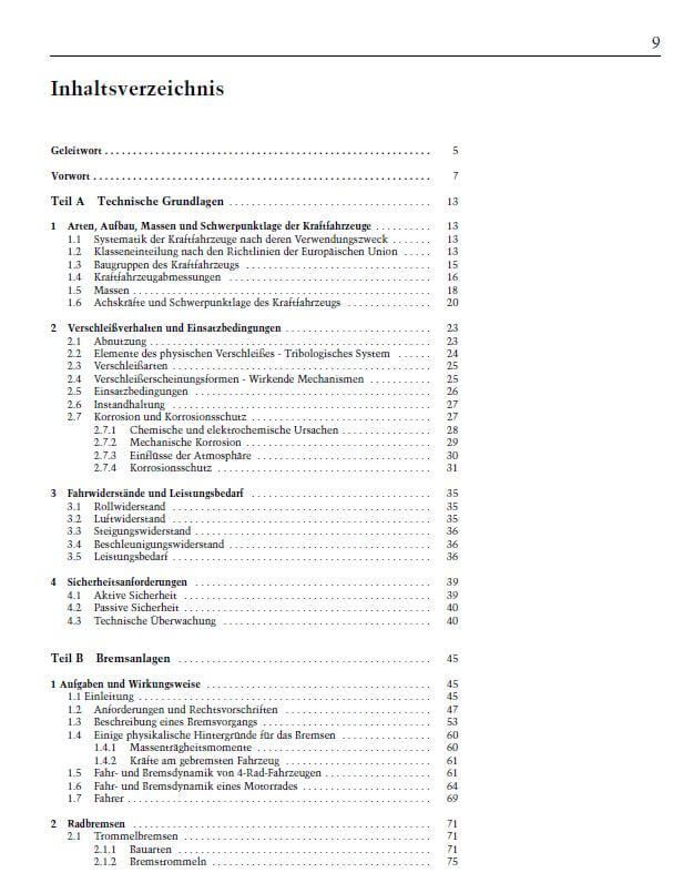 Fachbuch Bremsanlagen