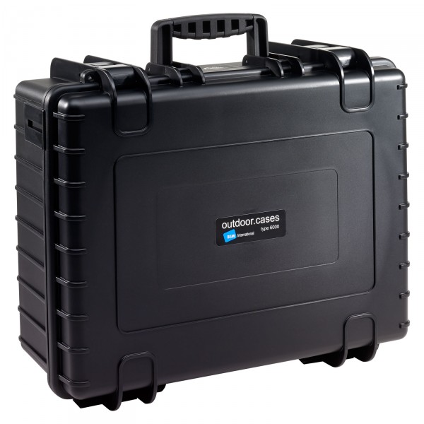 Ausrüstungskoffer Outdoor Case 6000, PP, schwarz